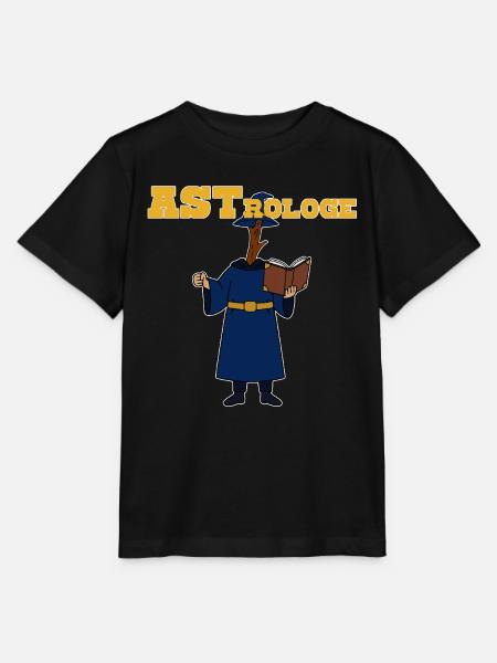 Astrologe lustiger Dadjoke, zweideutig - Stanley/Stella Kinder T-Shirt MINI CREATOR  - Schwarz