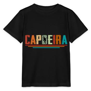 Capoeira - T-shirt bio MINI CREATOR Stanley/Stella Enfant - noir - Devant - Mikhail (115cm)
