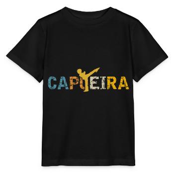 Capoeira - T-shirt bio MINI CREATOR Stanley/Stella Enfant - noir - Devant - Mikhail (115cm)