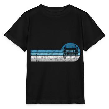 Off-road vehicle 4wd 4x4 AWD 4wheeler gift offroad - Stanley/Stella MINI CREATOR Kids’ T-Shirt - black - Front - Mikhail (115cm)