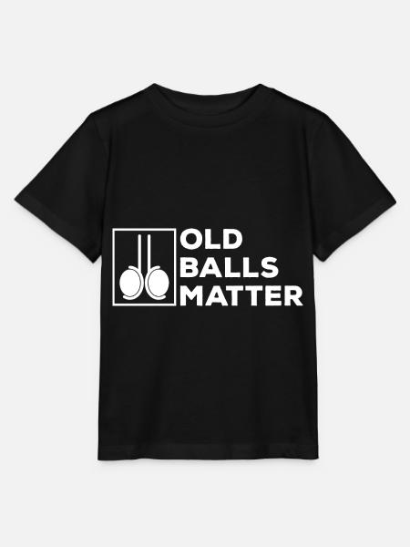 Old balls matter, Balls - Stanley/Stella Kinder T-Shirt MINI CREATOR  - Schwarz
