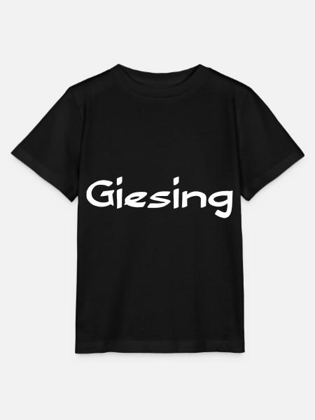 Bayern Giesing bayrisch Motive Geschenk - Stanley/Stella Kinder T-Shirt MINI CREATOR - Schwarz