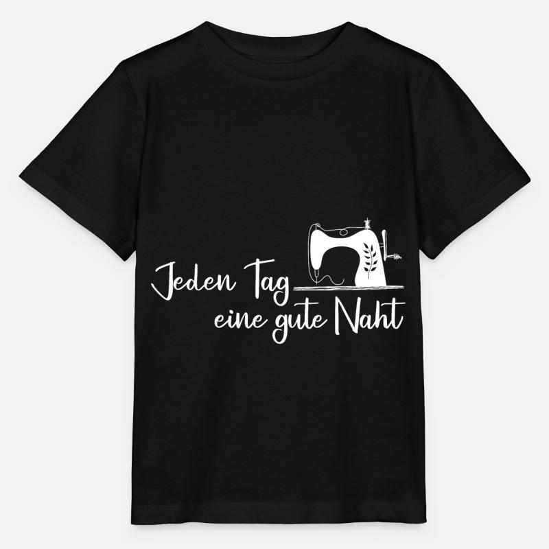 Nähen Nähmaschine - Stanley/Stella Kinder T-Shirt MINI CREATOR  - Schwarz