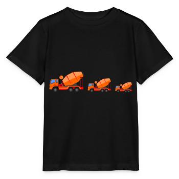 Building site - Stanley/Stella MINI CREATOR Kids’ T-Shirt - black - Front - Mikhail (115cm)