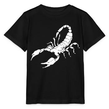 Scorpion - T-shirt bio MINI CREATOR Stanley/Stella Enfant - noir - Devant - Mikhail (115cm)