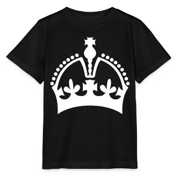 Crown - Stanley/Stella MINI CREATOR Kids’ T-Shirt - black - Front - Mikhail (115cm)