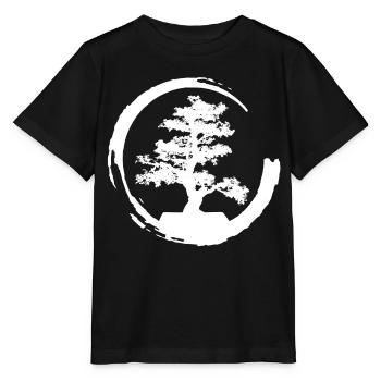 Bonsai - Stanley/Stella Kinder T-Shirt MINI CREATOR  - Schwarz - Vorne - Mikhail (115cm)