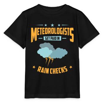 Storm Hunter Tornados Storm Chaser Cadeau - T-shirt bio MINI CREATOR Stanley/Stella Enfant - noir - Devant - Mikhail (115cm)