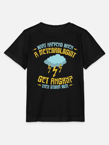 Storm Hunter Tornados Storm Chaser Cadeau - Stanley/Stella Kinder-T-shirt MINI CREATOR  - zwart