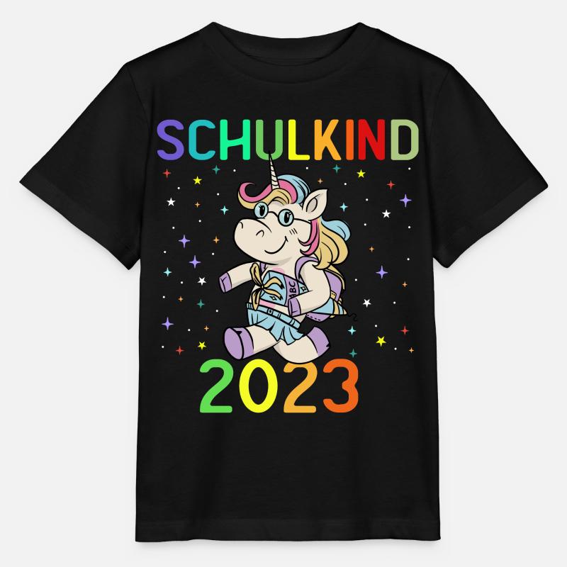 Schulkind 2023 - Stanley/Stella Kinder T-Shirt MINI CREATOR  - Schwarz
