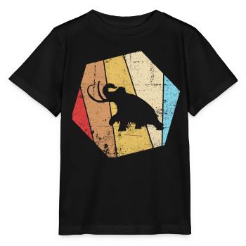Mammut - Stanley/Stella Kinder T-Shirt MINI CREATOR  - Schwarz - Vorne - Mikhail (115cm)
