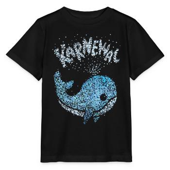 Karneval Konfetti Fasching Rosenmontag Jeck Kölle - Stanley/Stella Kinder T-Shirt MINI CREATOR  - Schwarz - Vorne - Mikhail (115cm)