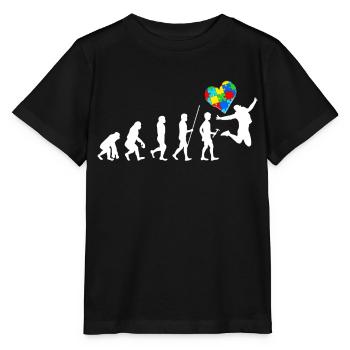 Autismus Geschenk Autist Asperger ADHS Autism - Stanley/Stella Kinder T-Shirt MINI CREATOR  - Schwarz - Vorne - Mikhail (115cm)