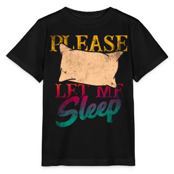 Sleep - Stanley/Stella MINI CREATOR Kids’ T-Shirt - black - Front - Mikhail (115cm)