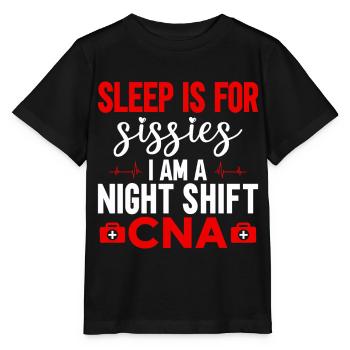 Gesundheitswesen Nachtarbeit Cna - Stanley/Stella Kinder T-Shirt MINI CREATOR  - Schwarz - Vorne - Mikhail (115cm)