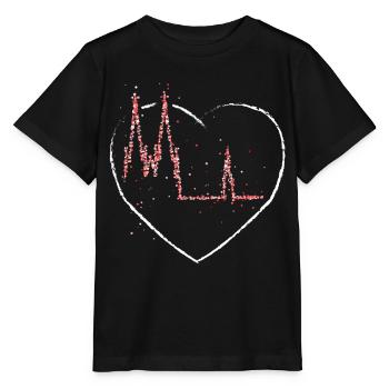 Cathédrale de Cologne Carnaval de Cologne Carnaval Confettis Colonia - T-shirt bio MINI CREATOR Stanley/Stella Enfant - noir - Devant - Mikhail (115cm)
