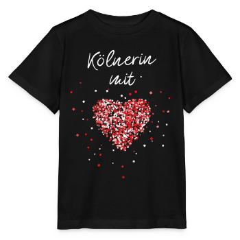 Kölnerin Fasching Karneval Weiberfasnacht Geschenk - Stanley/Stella Kinder T-Shirt MINI CREATOR  - Schwarz - Vorne - Mikhail (115cm)