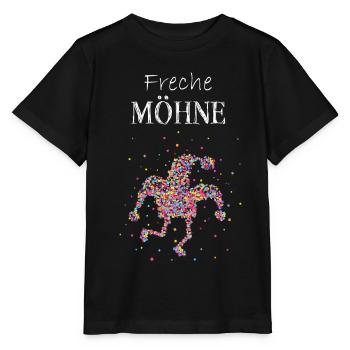 Möhne Närrin Weiberfasnacht Karneval Düsseldorf - Stanley/Stella Kinder T-Shirt MINI CREATOR  - Schwarz - Vorne - Mikhail (115cm)