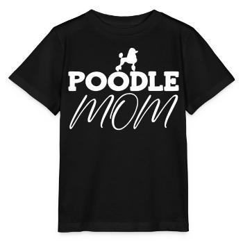 Poodle Dog Owner Gift - Stanley/Stella MINI CREATOR Kids’ T-Shirt - black - Front - Mikhail (115cm)