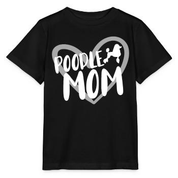 Cadeau pour propriétaire de chien caniche - T-shirt bio MINI CREATOR Stanley/Stella Enfant - noir - Devant - Mikhail (115cm)
