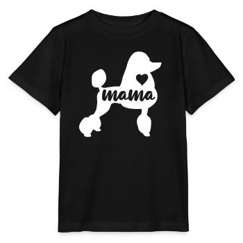 Pudel Hundebesitzer Geschenk - Stanley/Stella Kinder T-Shirt MINI CREATOR  - Schwarz - Vorne - Mikhail (115cm)