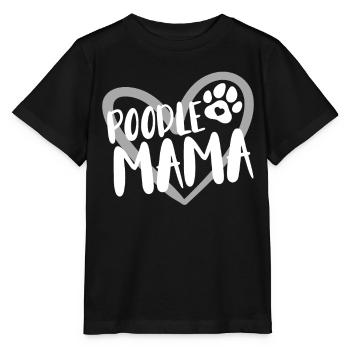 Cadeau pour propriétaire de chien caniche - T-shirt bio MINI CREATOR Stanley/Stella Enfant - noir - Devant - Mikhail (115cm)