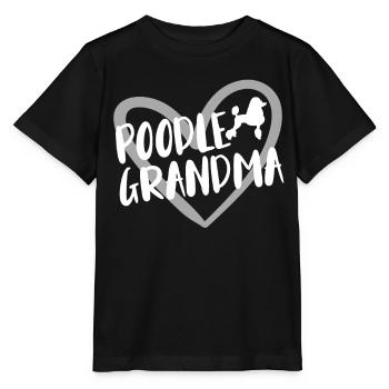 Cadeau pour propriétaire de chien caniche - T-shirt bio MINI CREATOR Stanley/Stella Enfant - noir - Devant - Mikhail (115cm)