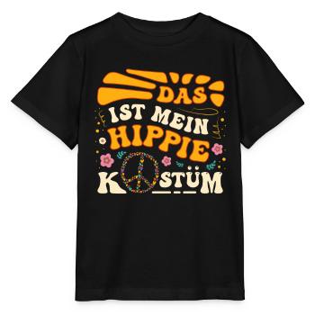 Hippie Peace Groovy Flowerpower Boho Woodstock - T-shirt bio MINI CREATOR Stanley/Stella Enfant - noir - Devant - Mikhail (115cm)