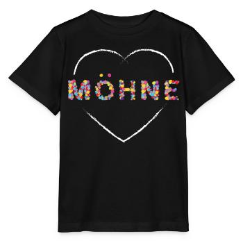 Düsseldorferin Karneval Koneffti Närrin Jeck - Stanley/Stella Kinder T-Shirt MINI CREATOR  - Schwarz - Vorne - Mikhail (115cm)