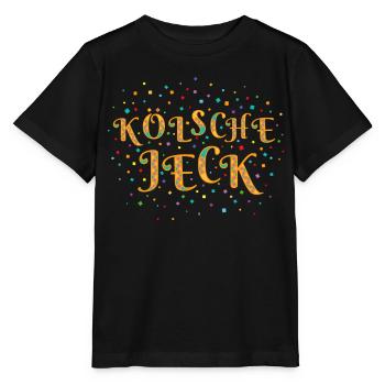 Kölsche Jeck Karneval Fastelovend Karnevalsjeck - Stanley/Stella Kinder T-Shirt MINI CREATOR  - Schwarz - Vorne - Mikhail (115cm)