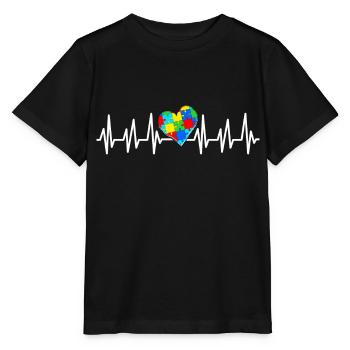 Autismus Geschenk Autist Asperger ADHS Autism - Stanley/Stella Kinder T-Shirt MINI CREATOR  - Schwarz - Vorne - Mikhail (115cm)