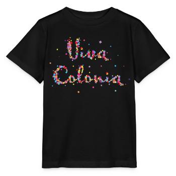 Viva Colonia Konfetti Karneval Fasching Kölner - Stanley/Stella Kinder T-Shirt MINI CREATOR  - Schwarz - Vorne - Mikhail (115cm)