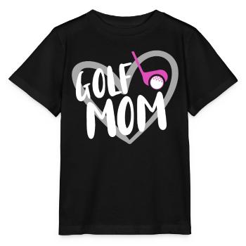 Golf Player Saying Gift Idea - Stanley/Stella MINI CREATOR Kids’ T-Shirt - black - Front - Mikhail (115cm)