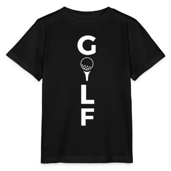 Golf Spieler Spruch Geschenkidee - Stanley/Stella Kinder T-Shirt MINI CREATOR  - Schwarz - Vorne - Mikhail (115cm)