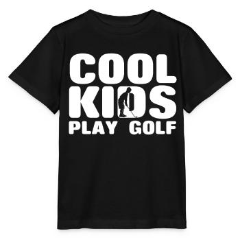Golf Spieler Spruch Geschenkidee - Stanley/Stella Kinder T-Shirt MINI CREATOR  - Schwarz - Vorne - Mikhail (115cm)