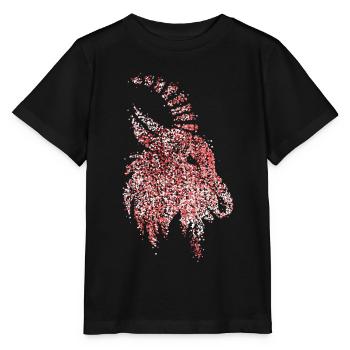Geißbock Rot Weiß Rut un Wiess Karneval Köln Kölle - T-shirt bio MINI CREATOR Stanley/Stella Enfant - noir - Devant - Mikhail (115cm)