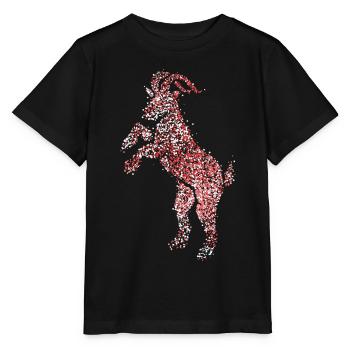 Geißbock Rot Weiß Rut un Wiess Kölle Köln Fasching - T-shirt bio MINI CREATOR Stanley/Stella Enfant - noir - Devant - Mikhail (115cm)