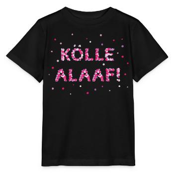 Cologne Carnival Kölsch Weiberfasnacht - Stanley/Stella MINI CREATOR Kids’ T-Shirt - black - Front - Mikhail (115cm)