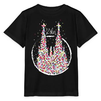 Carnaval de la cathédrale de Cologne Carnaval Kölsch Kölle Cologne - T-shirt bio MINI CREATOR Stanley/Stella Enfant - noir - Devant - Mikhail (115cm)