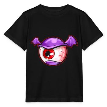 Un démon borgne un œil avec de minuscules ailes Costume - T-shirt bio MINI CREATOR Stanley/Stella Enfant - noir - Devant - Mikhail (115cm)