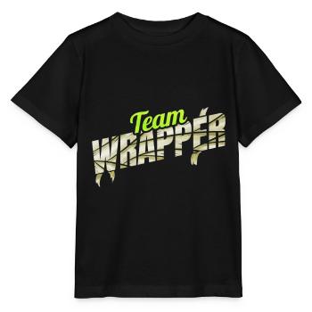 Équipe Wrapper Momie Horde Halloween - T-shirt bio MINI CREATOR Stanley/Stella Enfant - noir - Devant - Mikhail (115cm)