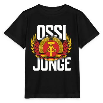 East Germany Gift East Ossi GDR Ostalgia - Stanley/Stella MINI CREATOR Kids’ T-Shirt - black - Front - Mikhail (115cm)