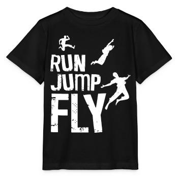 Parkour Free Running Traceur - Stanley/Stella MINI CREATOR Kids’ T-Shirt - black - Front - Mikhail (115cm)