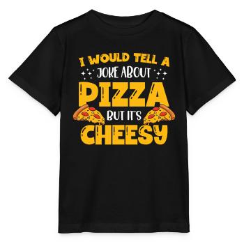 Du Pfefferst Mich Nicht Pepperoni Italian Pie - Stanley/Stella Kinder T-Shirt MINI CREATOR  - Schwarz - Vorne - Mikhail (115cm)