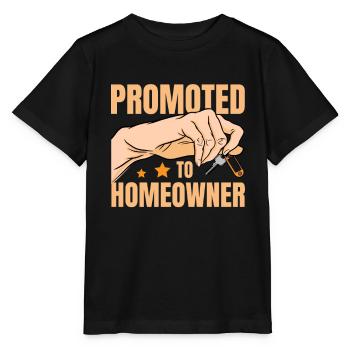 Beförderung Zum Hauseigentümer House Housewarming - Stanley/Stella Kinder T-Shirt MINI CREATOR  - Schwarz - Vorne - Mikhail (115cm)