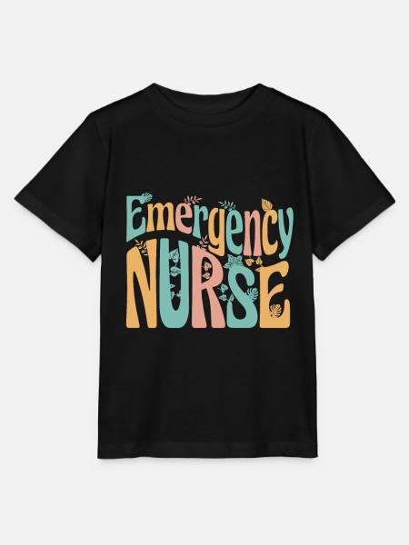 Krankenpflegerin - Emergency Nurse - Stanley/Stella Kinder T-Shirt MINI CREATOR  - Schwarz