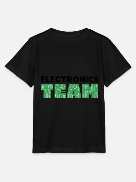 Programmer - electronics TEAM - Stanley/Stella MINI CREATOR Kids’ T-Shirt - black