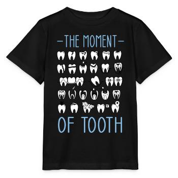 Die Stunde der Wahreit verschiedene Zähne für - Stanley/Stella Kinder T-Shirt MINI CREATOR  - Schwarz - Vorne - Mikhail (115cm)