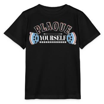Zahntechniker in der Zahnarzt Praxis Plaque - Stanley/Stella Kinder T-Shirt MINI CREATOR  - Schwarz - Vorne - Mikhail (115cm)