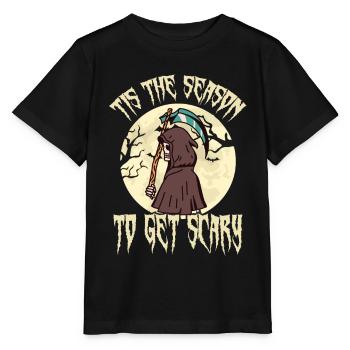 Halloween Party Grim Reaper Grim Reaper Angel of the To - Stanley/Stella MINI CREATOR Kids’ T-Shirt - black - Front - Mikhail (115cm)